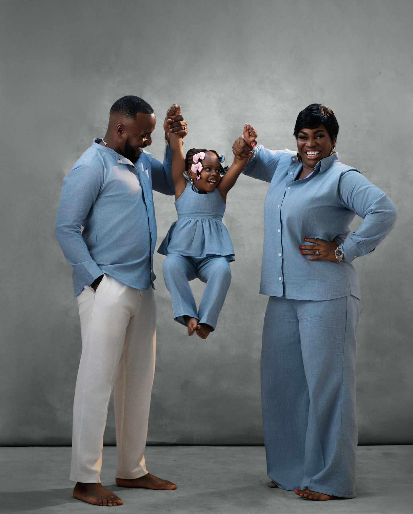 Studio photography session